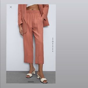 Zara | Marsala Cuffed Pants